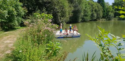 ponton lac-camping le muret