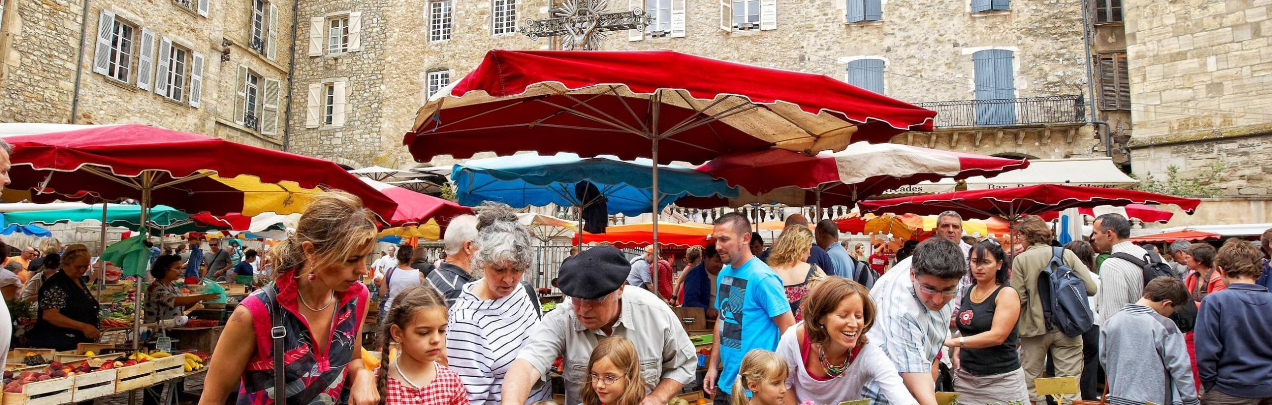 marche villefranche de rouergue - camping le muret