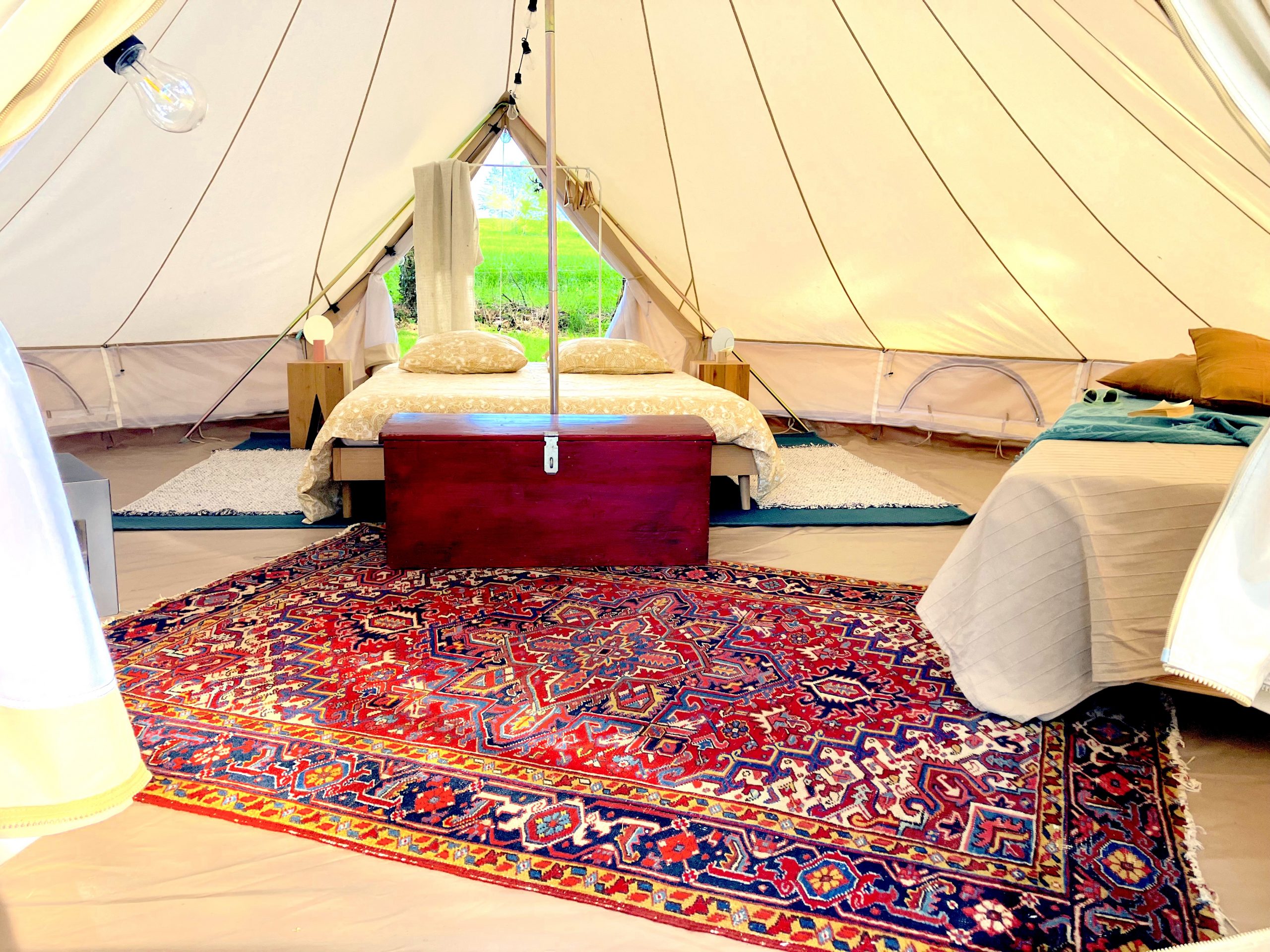 Tipi Glamping - Camping Le Muret